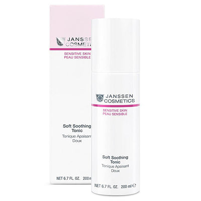 Janssen Cosmetics Soothing Toner Gel for Sensitive Skin - Gentle Hydration & Comfort with Aloe Vera, Eco-Friendly Packag