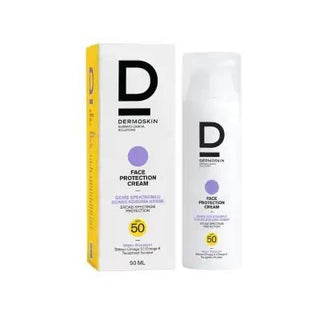 Dermoskin Face Protection Cream SPF 50 - Hypoallergenic Sunscreen for Sensitive Skin, Paraben Free, 1.69 fl oz Dermoskin Face Protection Cream SPF 50 - Hypoallergenic Sunscreen Face Protection Cream SPF 50, Dermoskin Sun Protection, Hypoallergenic Sunscreen, Paraben Free Facial Cream, Dermatologically Tested Sun Care, Sensitive Skin Care, Broad Spectrum UV Protection, Daily Sunscreen, Outdoor Activities, Skincare Essentials