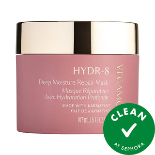 HYDR-8: Deep Moisture Repair Hair Mask - Vegan Treatment for Dry, Damaged Hair & Frizz Reduction | 15X Hydration & 3X Stronger Strands HYDR-8 Hair Mask: Deep Moisture & Frizz Control - Vegan Repair hair mask, deep moisture hair mask, repair mask for damaged hair, frizz reduction hair mask, vegan hair mask, cruelty-free hair mask, hydrating hair treatment, hair mask for dry hair, Karmatin hair treatment, color safe hair mask, hair treatment, dry hair, damaged hair, frizz control, vegan, cruelty-free, hydrati