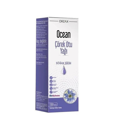 Ocean Cold-Pressed Black Seed Oil - 150ml Natural Health Supplement for Holistic Wellness