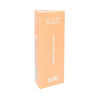 SODA Lip & Cheek Jel Allık 102 Fingers Crossed: Natural Buildable Cream Blush Stick for Lips & Cheeks - Easy Application & Blendable Formula SODA Fingers Crossed Gel Blush: Natural Lip & Cheek Color gel blush stick, cream blush, lip and cheek tint, natural blush makeup, easy to apply blush, buildable blush color, SODA blush, Fingers Crossed blush, blendable blush, multi-purpose blush, blush stick, cream blush stick, lip tint, cheek tint, natural makeup, easy application, buildable color, SODA makeup, SODA F