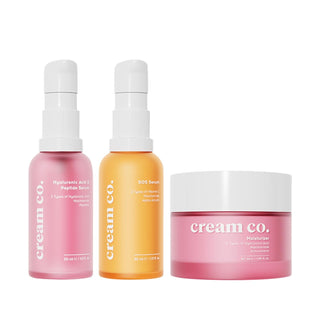 Cream Co. Illuminating Skincare Set - Comprehensive Skincare Routine for Brighter Skin Cream Co. Illuminating Skincare Set for Brighter Skin skincare set, illuminating skincare, Cream Co., bakım seti, aydınlatıcı, skincare routine, brightening skincare, comprehensive skincare, skincare products, beauty products, skincare essentials, glow up, skincare gift set