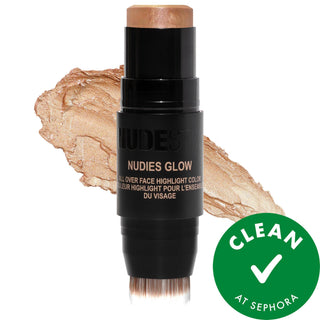 Nudestix Nudies Glow Cream Highlighter Stick: Achieve Dewy, Glassy Skin with Vegan, Cruelty-Free, Hypoallergenic Multi-Tasking Makeup Nudestix Glow Cream Highlighter: Dewy, Vegan, Cruelty-Free cream highlighter stick, dewy skin highlighter, vegan highlighter, hypoallergenic highlighter, cruelty-free makeup, glassy skin makeup, natural glow highlighter, multi-tasking highlighter, highlighter, makeup, dewy skin, vegan beauty, cruelty-free beauty, hypoallergenic makeup, glassy skin, natural glow, multi-tasking