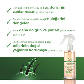 yoon rosemary hair growth spray bottle, roseary hair care solution with active ingredients Yoon Rosemary Hair Growth Spray - 7 Active Ingredients for Thicker, Shinier Hair | 200 ml Yoon Rosemary Hair Growth Spray | 200 ml yoon, hair-growth, rosemary-spray, hair-care, thicker-hair, shiny-hair, hair-loss-treatment, scalp-care, natural-oils, ai-generated