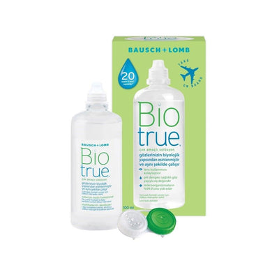Biotrue Lens Solution 100ml - 20 Hours Moisture, Contact Lens Care & Hygiene