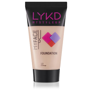 LYKD Fondöten 122 True Beige - Lightweight Foundation Makeup for Flawless Look LYKD Fondöten - Lightweight Foundation for Flawless Look LYKD Fondöten, Foundation Makeup, Natural Makeup, Lightweight Foundation, Flawless Makeup Look, Makeup for Sensitive Skin, Easy Makeup Application, Natural Ingredients, Conceals Imperfections, Everyday Makeup, Special Occasion Makeup, Cosmetic Products