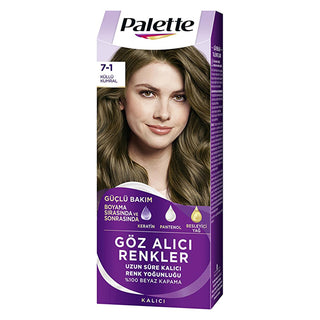 palette-hair-dye-ashy-brown-7-1, intense-color-pigments-hair-care, vibrant-color-shiny-hair Palette Hair Dye 7-1 Ashy Brown - Vibrant Color & Deep Care | 3-in-1 Formula Palette Hair Dye 7-1 Ashy Brown palette, hair-dye, ashy-brown, color-treatment, hair-care, vibrant-colors, 3-in-1-formula, keratin, panthenol, ai-generated