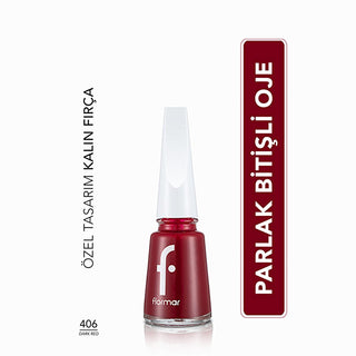 Flormar Dark Red Nail Polish: Intense Color, Long Lasting, Chip Resistant - Professional Nail Enamel for Stunning Manicures Flormar Dark Red Nail Polish: Chip Resistant, Long Lasting nail polish, nail enamel, high pigment nail polish, long lasting nail polish, chip resistant nail polish, dark red nail polish, Flormar nail polish, nail color, nail varnish, nail care, manicure, pedicure, red nail polish, long-lasting, chip-resistant, shiny, glossy, strong nails, healthy nails, magnesium, calcium, sulfur, wome