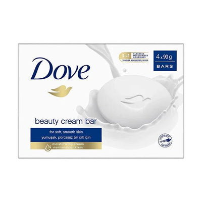Dove Original Cream Bar Soap: Gentle, Moisturizing, & Sulfate-Free - Face, Hand & Body Cleanser - Dermatologist Recommen