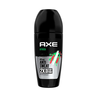 Axe Men's 48-Hour Protection Roll-On Deodorant with Africa Fragrance - Long Lasting Anti-Perspirant for Men Axe Men's 48-Hour Roll-On Deodorant - Africa Fragrance men's roll-on deodorant, 48-hour sweat protection, Axe Africa fragrance, long-lasting deodorant, male grooming products, anti-perspirant, personal care, hygiene products, vanilya fragrance, mandalina notes, quick drying deodorant