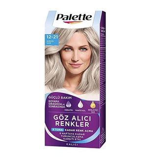 Palette Hair Dye - Gümüş Sarı (Silver Yellow) 30 ml - Intense Color & Nourishing Formula Palette Silver Yellow Hair Dye - Intense & Nourishing hair dye, silver yellow hair color, nourishing hair dye, intense pigment hair color, keratin hair dye, Palette hair products, hair coloring, hair care, vibrant hair colors, silver hair dye, yellow hair dye, trendy hair colors, hair nourishment