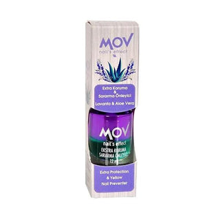 Mov Nail Care Serum Extra Protection & Anti-Yellowing 0.41 fl oz - Strengthens & Protects Nails Mov Nail Care Serum - Strengthens & Protects Nails nail care serum, nail strengthening, lavender nail care, aloe vera nail serum, nail protection, nail health, nail maintenance, cosmetic serum, nail repair, nail beauty, Mov