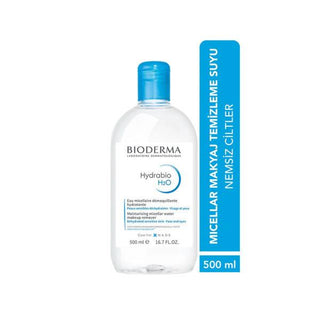 Bioderma Hydrabio H2O: Hydrating Micellar Water Cleanser for Dry, Sensitive Skin | Gentle Makeup Remover, Fragrance-Free & Non-Comedogenic, 500ml Bioderma Hydrabio H2O: Dry Skin Micellar Water | Gentle Cleanser Bioderma Hydrabio H2O, Micellar water cleanser, Dry skin cleanser, Hypoallergenic makeup remover, Fragrance-free cleanser, Non-comedogenic cleanser, Hydrating micellar water, Makeup remover for dry skin, Sensitive skin cleanser, micellar water, dry skin, hypoallergenic, makeup remover, fragrance free