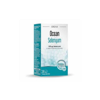 Ocean Selenyum Selenium Supplement 100 μg, 30 Tablets - L-Selenomethionine for Immune System Support Ocean Selenyum Selenium 100 μg Supplement Selenium Supplement, Dietary Supplement, L-Selenomethionine, Selenyum, Ocean Selenyum, Immune System Support, Health Supplements, Selenium Deficiency, Adults, Children over 11, General Health, Wellness Products