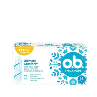 o.b. ProComfort Tampon Normal 16 Count - Comfortable and Reliable Menstrual Hygiene o.b. ProComfort Tampons Normal 16 Count - Comfort & Protection o.b. ProComfort Tampon, Normal absorbency tampons, Menstrual hygiene products, Comfortable tampons, Period protection, Women's health, Menstrual products, Hygiene essentials, Feminine care, Tampon normal absorbency, o.b. brand, ProComfort technology, Menstrual comfort, Reliable protection