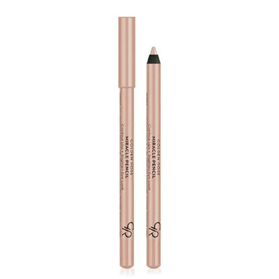 Golden Rose Cosmetic Pencil - Natural Makeup Lip and Eye Pencil for Enhanced Look