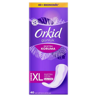 Orkid Extra Koruma: Extra Long Pantiliners - Superior Odor Control, Dermatologically Tested Daily Feminine Hygiene Pads Orkid Extra Long Pantiliners: Daily Odor Control & Protection pantiliners, daily feminine hygiene, odor control pads, extra long pantiliners, dermatologically tested pantiliners, absorbent pantiliners, breathable pantiliners, feminine hygiene products, daily protection pads, long panty liners, feminine care, women's health, hygiene products, daily use, freshness, odor control, leak protect