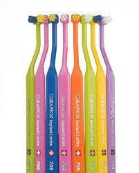 Curaprox CS 708: Gentle Implant & Orthodontic Toothbrush - Soft Bristles for Sensitive Gums & Effective Plaque Removal