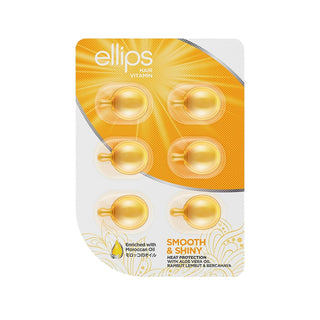 Ellips Hair Vitamin Capsules for Smooth & Shiny Hair - 6 Count, Nourishing Hair Care Supplement Ellips Hair Vitamin Capsules - Nourish & Shine Hair Vitamin, Smooth Shiny Hair, Hair Care, Hair Nourishment, Hair Health Supplements, Hair Growth, Hair Strength, Vitamin Enriched Hair Care, Easy Hair Care, Hair Care Routine, Hair Care Solutions, Dry Hair, Damaged Hair, Healthy Hair, Shiny Hair