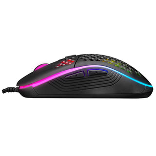 Everest SM-G66 X-HOLE 8000dpi LED Gaming Mouse - High Precision, 7 Programmable Buttons, RGB Lighting Everest 8000dpi Gaming Mouse - High Precision & RGB Lighting Gaming Mouse, 8000 DPI Mouse, RGB Gaming Mouse, Programmable Gaming Mouse, USB Gaming Mouse, Everest SM-G66 X-HOLE, High Precision Mouse, Customizable RGB Lighting, Gaming Peripherals, PC Gaming Accessories