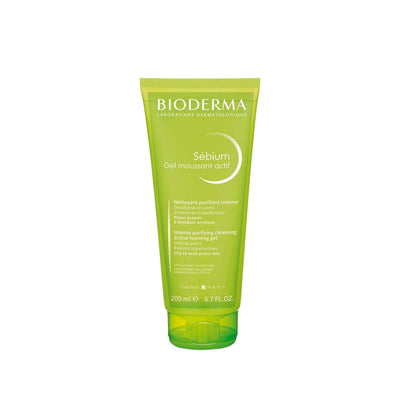 Bioderma Sebium Foaming Gel - Gentle Facial Cleansing for Oily & Sensitive Skin