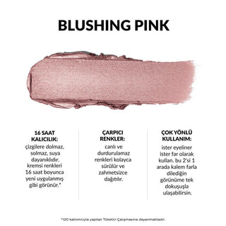 Avon Power Stay Eyeshadow Stick in Blushing Pink