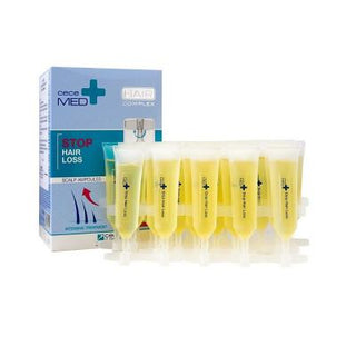 cecemed stop hair loss ampoule box, cecemed scalp ampoules close up Cecemed Stop Hair Loss Ampoules - 10 x 7 ml Cecemed Stop Hair Loss Ampoules - 10 x 7 ml hair-loss-treatment, scalp-ampoules, cecemed, anti-hair-loss, biotin, men-hair-care, women-hair-care, thinning-hair-solution, nourishing-hair-care, ai-generated