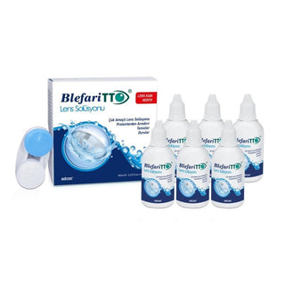 blefaritto lens solution 6x60ml bottles, multi-purpose lens solution for contact lenses Blefari Multi-Purpose Lens Solution - 6 Bottles of 60ml Blefari Multi-Purpose Lens Solution 6x60ml blefari, contact-lens-solution, multi-purpose-solution, lens-care, eye-care, soft-lens-solution, cleaning-solution, hydration, lens-wearers, ai-generated
