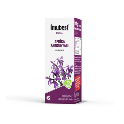 İmubest _mubest African Geranium Supplement - 20ml Liquid Extract for Immune Support