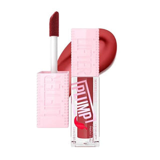 Maybelline Lifter Plump Lip Gloss - Hot Chili - Instantly 30% Fuller Lips, Non-Sticky, Long-Lasting Maybelline Lifter Plump Lip Gloss - Instantly 30% Fuller Lips Lip Plumper, Lip Gloss, Maybelline Lifter Plump, Hot Chili Lip Gloss, Non-sticky Lip Care, Lip Care, Cosmetics, Beauty Products, Makeup, Plumping Lip Gloss, Long-Lasting Lip Gloss, Chili Pepper Extract, Natural Ingredients, Confidence Boosting, Daily Makeup, Special Occasion Makeup