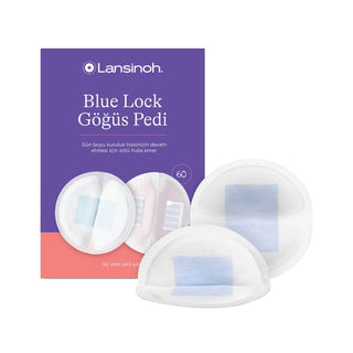 Lansinoh Blue Lock Breast Pads for Breastfeeding Mothers - 60 Count, Comfort, Discreet Nursing Pads Lansinoh Blue Lock Breast Pads - 60 Count Breast Pads, Lansinoh Blue Lock, Breastfeeding Accessories, Nursing Pads, Maternity Care, Breastfeeding Support, Leak Protection, Absorbent Nursing Pads, New Mom Essentials, Breastfeeding Comfort