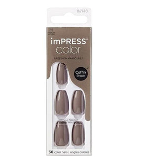 Impress Color Self-Adhesive Press-On Nails - Medium Dusk Till Dawn, Easy DIY Nail Care, Salon-Quality Nails Impress Color Press-On Nails - Easy DIY Nail Care Press-On Nails, DIY Nail Care, At-Home Beauty Solutions, Salon-Quality Nails, Easy Nail Application, Self-Adhesive Nails, Nail Beauty Products, Convenience Beauty, Long-Lasting Nail Finish, Medium Dusk Till Dawn Nails, Nail Care Essentials