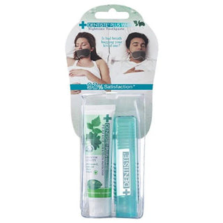 Dentiste: Bad Breath Prevention Toothpaste Travel Pack - Herbal Nighttime Formula, Fluoride & Gluten-Free - Natural Oral Hygiene On-The-Go Dentiste Travel Toothpaste: Bad Breath, Herbal, Fluoride-Free toothpaste travel pack, bad breath toothpaste, herbal toothpaste, nighttime toothpaste, fluoride-free toothpaste, gluten-free toothpaste, travel toothpaste, oral hygiene travel, breath freshening toothpaste, natural toothpaste, toothpaste, travel size toothpaste, breath freshener, oral care, dental care, herba