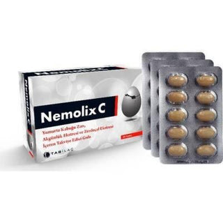 Nemolix C 30: Joint Health Supplement with Eggshell Membrane, Boswellia & Turmeric - Support Joint Health Nemolix C: Joint Support Supplement - Eggshell Membrane, Boswellia Eggshell membrane supplement, Boswellia extract for joints, Turmeric extract inflammation, Joint pain relief supplement, Natural joint support, Nemolix C 30, Joint health tablets, Dietary Supplement, Joint pain relief, Anti-inflammatory, Cartilage support, Joint mobility, Natural supplement, Arthritis relief, Joint inflammation, Alternat