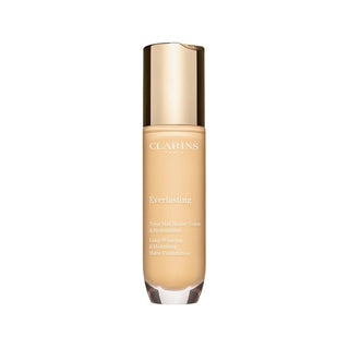 Clarins Everlasting 100.5W: Moisturizing Matte Liquid Foundation - Long-Lasting Coverage, Minimizes Imperfections, Evens Skin Tone (30ml) Clarins Everlasting Matte Foundation: Long-Lasting, Moisturizing moisturizing matte foundation, long-lasting matte foundation, Clarins Everlasting foundation, matte foundation for oily skin, 30 ml foundation, liquid foundation, complexion makeup, face makeup, foundation, makeup, moisturizing foundation, matte finish, long-lasting wear, coverage for imperfections, beauty, 