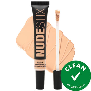 Nudefix Cream Concealer - Long-Wear, Vegan, Cruelty-Free Makeup for Natural Finish Nudefix Cream Concealer - Long-Wear, Vegan & Cruelty-Free cream concealer, long-wear concealer, vegan concealer, cruelty-free concealer, clean beauty concealer, natural finish concealer, makeup, face makeup, concealer, vegan makeup, cruelty-free makeup, clean beauty, natural finish makeup, long-lasting concealer, buildable coverage, skin-loving botanicals, Super-Gel Technology, gluten-free, sulfate-free, paraben-free, phthala
