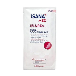 Isana Med: Intensive Urea Foot Mask for Dry, Cracked Feet - Vegan & Dermatologically Tested Treatment Isana Med Urea Foot Mask: Dry Feet Treatment, Vegan, Tested Foot mask, Dry feet treatment, Urea foot mask, Moisturizing foot mask, Vegan foot care, Dry skin foot mask, Cracked heel treatment, Isana foot mask, Dermatologically tested foot mask, Foot care for very dry skin, foot care, urea cream, dry skin, cracked heels, moisturizing, vegan, dermatologically tested, intensive care, skincare, beauty, foot trea