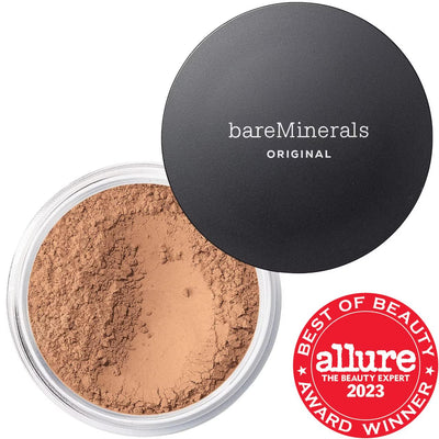 Original Mineral Foundation SPF 15: Talc-Free, Vegan, Buildable Coverage for a Natural Luminous Finish - Clean Beauty