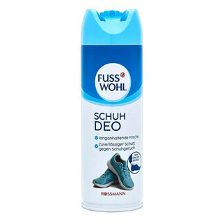 Fusswohl Shoe Deodorant Spray - 200ml, Eliminates Odor, Long-Lasting Freshness Fusswohl Shoe Deodorant Spray - Eliminates Odor & Freshness shoe deodorant spray, foot odor eliminator, shoe freshness, foot spray, odor control for shoes, shoe care, athlete foot care, fresh shoes, long-lasting freshness, safe for shoe materials, 200ml capacity, upside-down use, strong deodorant effect
