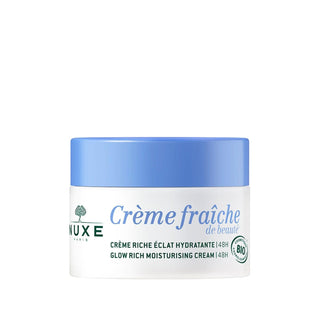 Nuxe Creme Fraîche de Beaute 48-Hour Moisturizing Cream - Organic, Natural Skincare for Dry, Sensitive Skin - 1.69 fl oz Nuxe 48-Hour Moisturizing Cream - Organic & Natural Skincare Nuxe Creme Fraîche de Beaute, Organic moisturizing cream, Intensive hydration cream, Natural skincare products, 48-hour moisturizing effect, Moisturizing Cream, Dry skin relief, Sensitive skin care, Organic skincare, Natural moisturizer, Long-lasting hydration, Skincare essentials, Beauty products, Nuxe brand, Compact moisturize