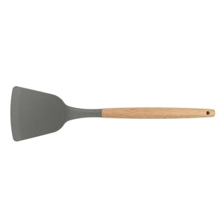 Lia Silicone Spatula with Wooden Handle - 12.4 inches, Heat-Resistant Kitchen Utensil Lia Silicone Spatula - Heat-Resistant Kitchen Utensil Spatula, Kitchen utensils, Silicone spatula, Wooden handle spatula, Heat-resistant spatula, Cooking essentials, Kitchen tools, Cooking utensils, Home cook gifts, Chef's tools