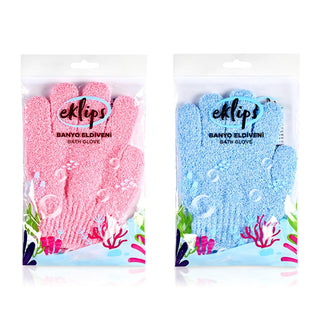 Eklips Exfoliating Bath Glove - Deep Cleansing, Smooth Skin, Assorted Colors Eklips Exfoliating Bath Glove - Deep Cleansing & Smooth Skin exfoliating bath glove, bath glove, exfoliating glove, skin cleansing, peeling effect, smooth skin, skincare, beauty, personal care, exfoliation, gentle exfoliant, shower gel compatible, assorted colors, cosmetic, gift for her, skincare routine, cleansing, skincare essentials