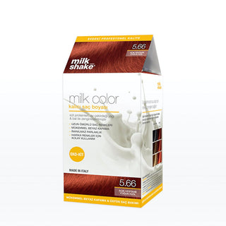 milk_shake Milk Color Eko Permanent Hair Dye Set - Long-Lasting, Nourishing Hair Color with Milk Proteins & Sunflower Oil milk_shake Milk Color Eko Hair Dye - Nourishing, Long-Lasting hair dye, permanent hair color, at-home hair coloring, nourishing hair dye, long-lasting hair color, milk protein hair dye, sunflower oil hair care, hair care products, beauty products, hair coloring kit, salon-quality hair color