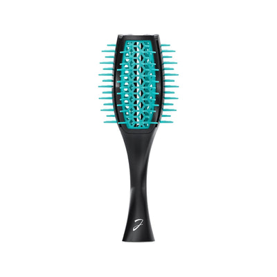 Janeke Tulip Brush Detangling Hair Brush Black & Blue