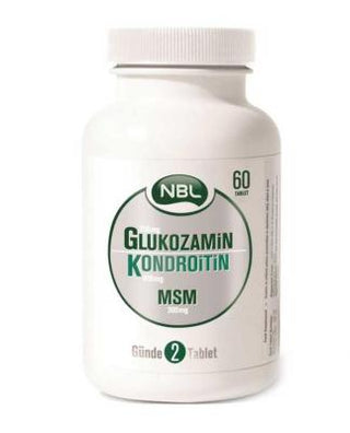 Nbl Glucosamine Chondroitin MSM Joint Health Supplement - 60 Tablets for Joint Support and Mobility Nbl Glucosamine Chondroitin MSM - Joint Health Supplement Glucosamine Chondroitin MSM, Joint Health Supplement, Dietary Supplement for Joint Support, Nbl Glukozamin Kondroitin Msm, Joint Care Tablets, Joint Support, Mobility Supplement, Dietary Supplements, Health Supplements, Joint Pain Relief, Cartilage Health