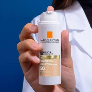 La Roche-Posay Anthelios SPF 50+ Age Correct CC Cream: Tinted Sunscreen for Wrinkles, Dark Spots & Even Skin Tone La Roche-Posay SPF 50+ CC Cream - Anti-Aging Tinted Sunscreen SPF50+ CC Cream, La Roche Posay Anthelios, Anti-aging sunscreen, Tinted sunscreen, Hyaluronic acid CC cream, Sun protection for wrinkles, Daily CC cream SPF50+, CC cream for even skin tone, Hypoallergenic sunscreen, Sunscreen for sensitive skin, CC Cream, SPF, Sunscreen, Anti-aging, Wrinkle reduction, Dark spot correction, Even skin t