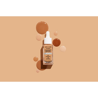 Wet n Wild Niacinamide Skin Tint Fondöten Fair Beige - product view, Wet n Wild Niacinamide Skin Tint Fondöten Fair Beige - swatch, Wet n Wild Niacinamide Skin Tint Fondöten Fair Beige - with packaging Wet n Wild Niacinamide Skin Tint Fondöten - Lightweight Formula for Natural Coverage | Fair Beige Wet n Wild Niacinamide Skin Tint - Fair Beige wet-n-wild, niacinamide-skin-tint, lightweight-foundation, fair-beige, makeup, beauty, cosmetics, skin-friendly, hydration, ai-generated