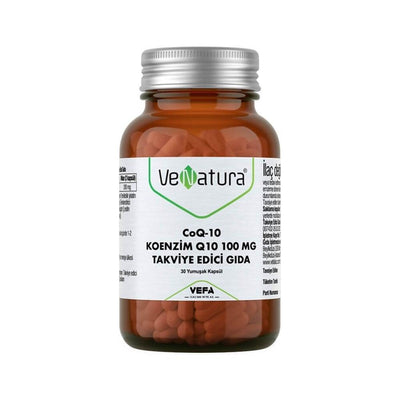 VeNatura Coenzyme Q10 100mg - Antioxidant & Heart Health Supplement, 30 Capsules