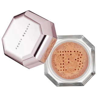 Fenty Beauty Pro Filt'r Instant Retouch Setting Powder - Weightless Loose Powder for Oil Control, Shine Control & Photo-Ready Finish Fenty Beauty Setting Powder:  Oil & Shine Control - Photo-Ready setting powder, loose setting powder, retouch setting powder, oil control powder, blurring powder, photo-ready finish, makeup setting, shine control, pore minimizing powder, makeup, face powder, cosmetics, Fenty Beauty, Rihanna, weightless powder, superfine powder, matte finish, flawless finish, long-lasting makeu