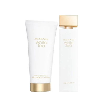 Elizabeth Arden White Tea Edp Spray Women's Luxury Perfume and Body Cream Gift Set